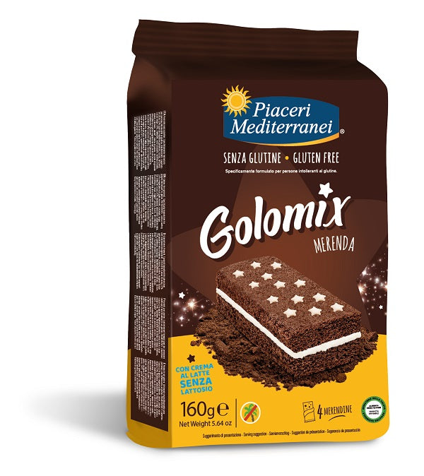 eurospital piaceri mediterranei golomix merenda 4 pezzi da 40 g piaceri meditteranei ean 8028169207872