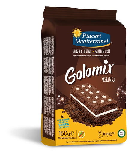 eurospital piaceri mediterranei golomix merenda 4 pezzi da 40 g piaceri meditteranei ean 8028169207872
