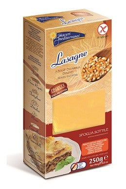 eurospital piaceri mediterranei pasta farina mais lasagne 250 g piaceri meditteranei ean 8028169203218