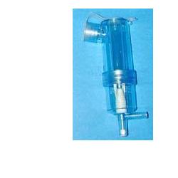 farmacare ampolla nebulizzatrice tipo 2 a doppio flusso ricambio per aerosol makr farmacare