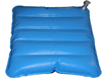 farmacare cuscino antidecubito ad ariaacqua dimensioni 41x41cm applicabile su sedie da comodo o su carrozzelle camera daria in pvc atossico elettrosaldato patta antiscivolo in pvc farmacare
