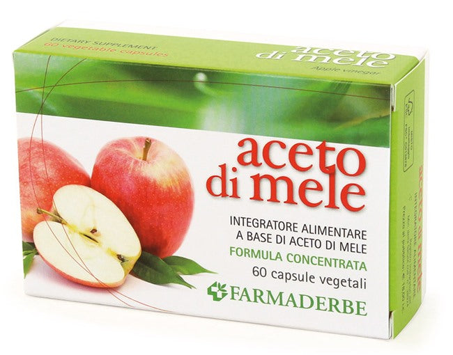 farmaderbe aceto di mele 60 capsule farmaderbe