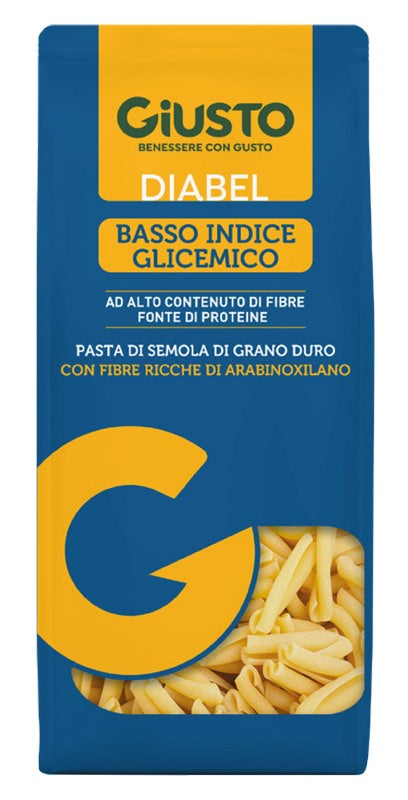 farmafood giusto diabel basso indice glicemico pasta caserecce 400 g giusto ean 8058481482558