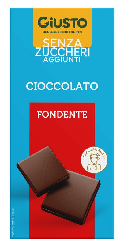 farmafood giusto senza zucchero tavoletta cioccolato fondente 85 g giusto ean 8058481481735