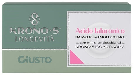 farmafood srl giusto acido ialuronico kronos basso peso molecolare 10 bustine giusto ean 8058481482374