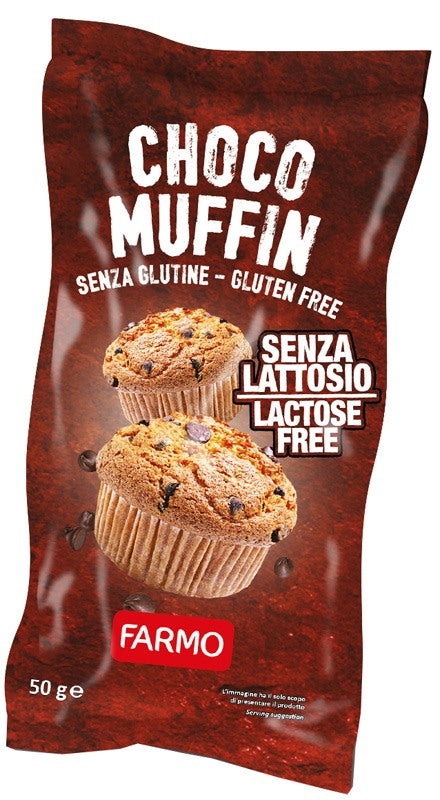 farmo farmo chocomuffin con gocce di cioccolato 50 g ean 8032715380995