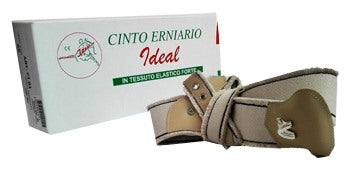 farvisan cinto erniario ideal in tessuto elastico forte doppio grigio frangiato 95cm farvisan