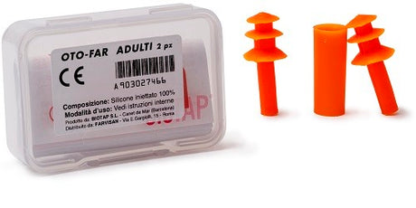 farvisan tappo auricolare in gomma per adulti otofar 2 pezzi farvisan