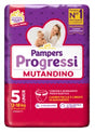 fater babycare pampers progressi mutandina junior 17 pezzi pampers ean 8001480307346