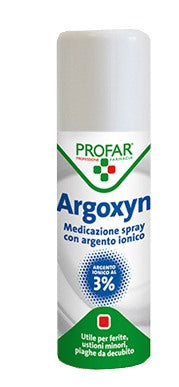 federfarma co argoxyn medicazione spray argento ionico 25 125 ml profar