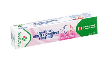 federfarma co dentifricio denti e gengive sensibili 75 ml profar profar