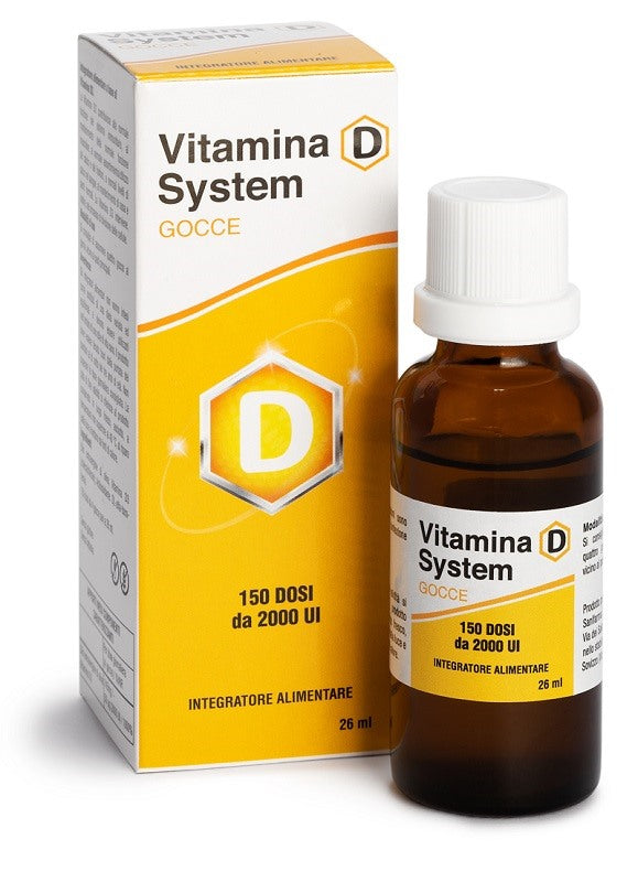 fidia healthcare srl vitamina d system gocce 150 dosi da 2000 ui 26 ml sanifarma ean 8054529511525