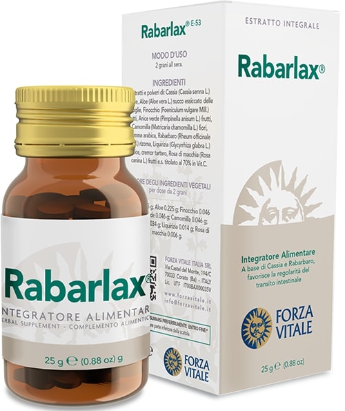 forza vitale italia rabarlax 24 g forza vitale ean 8023966220017