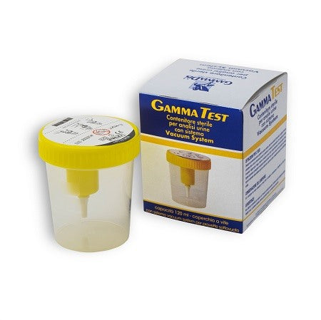 gammadis farmaceutici contenitore sterile per urina sottovuoto 120 ml gammadis
