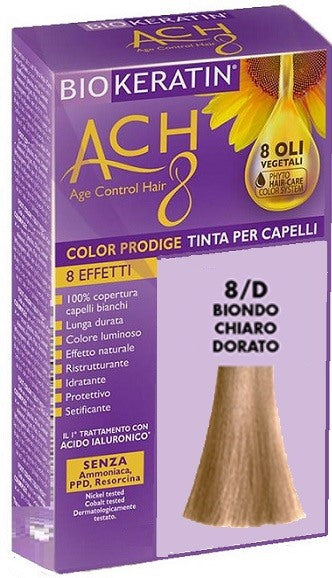 gdp general dietet pharma biokeratin ach8 color prodige 8d biondo chiaro dorato biokeratin ean 8057742221196