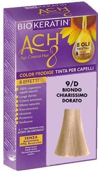 gdp general dietet pharma biokeratin ach8 color prodige 9d biondo chiarissimo dorato biokeratin ean 8057742221202