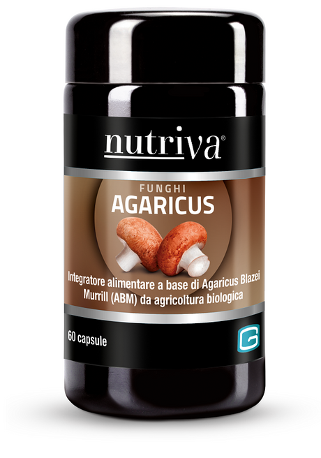 giuriati nutriva nutriva agaricus abm 60 capsule vegetali nutriva ean 8052570080694