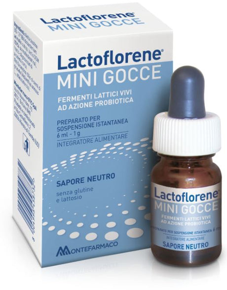 gr farma lactoflorene mini gocce 6 ml bustina da 1 g lactoflorene ean 8004995458732