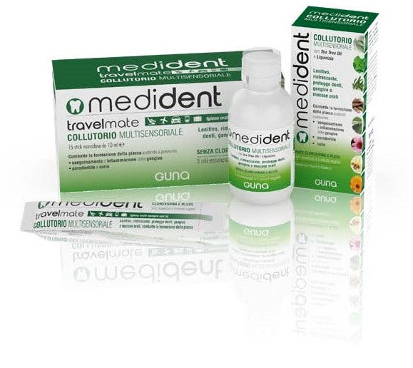 guna medident travelmate collutorio multisensoriale 15 stick da 10 ml guna ean 8033875156468
