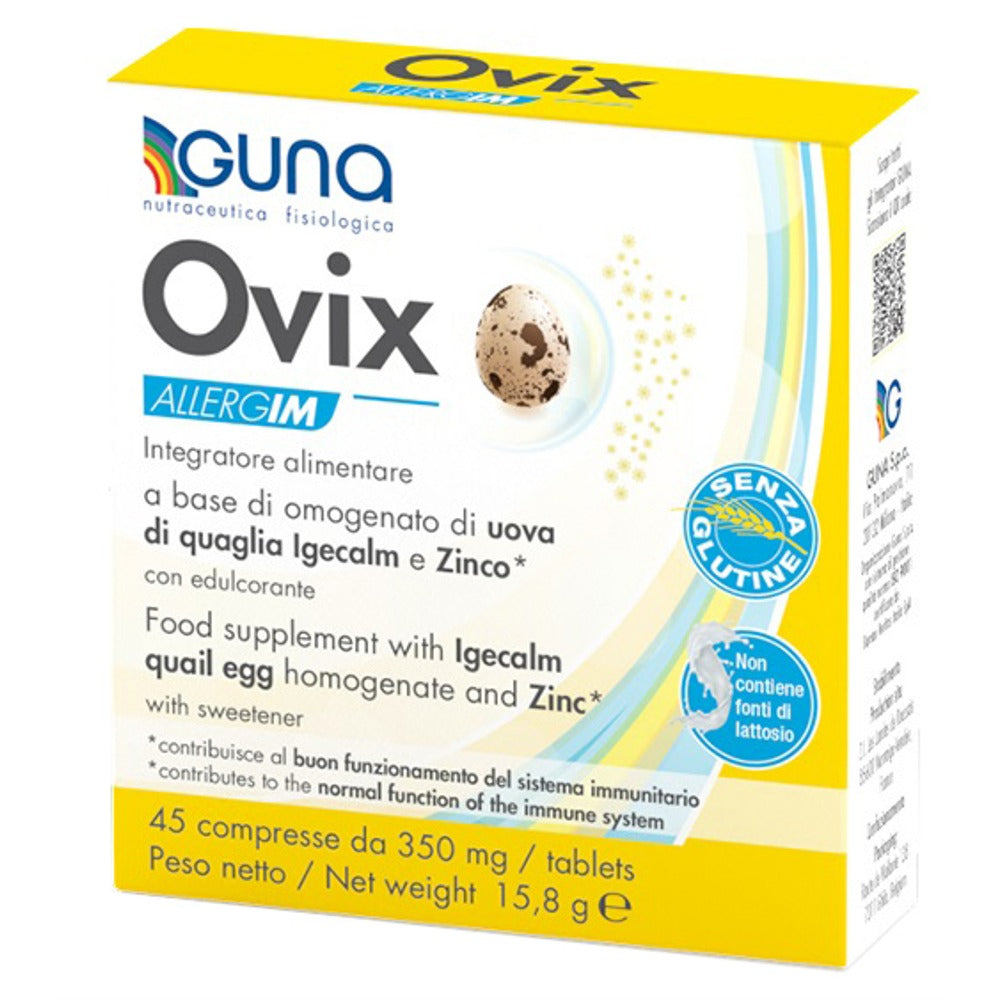 guna ovix allergim 45 compresse da 350 mg guna ean 8033875001034