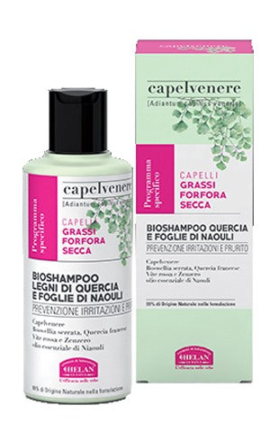 helan cosmesi capelvenere bioshampoo ai legni di quercia e foglie di naouli 200 ml helan ean 8058774305588