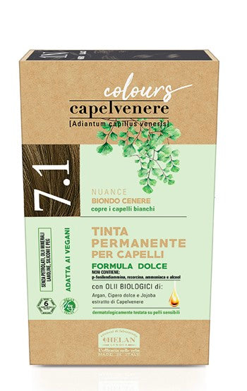helan cosmesi capelvenere colours tinta capelli 71n biondo cenere helan ean 8058774306257