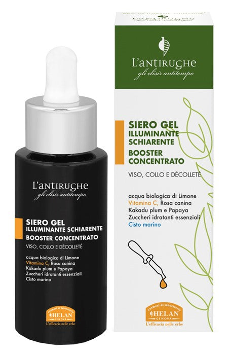 helan cosmesi elisir antitempo lantirughe siero gel illuminante schiarente booster concentrato 30 ml helan ean 8058774308121
