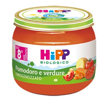hipp italia hipp bio hipp bio omogeneizzato sugo pomodoro verdure 2x80 g hipp ean 4062300216440