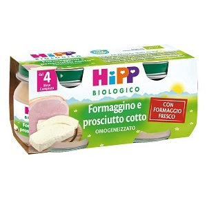 hipp italia hipp bio omogeneizzato formaggino prosciutto 2x80 g hipp ean 4062300216372
