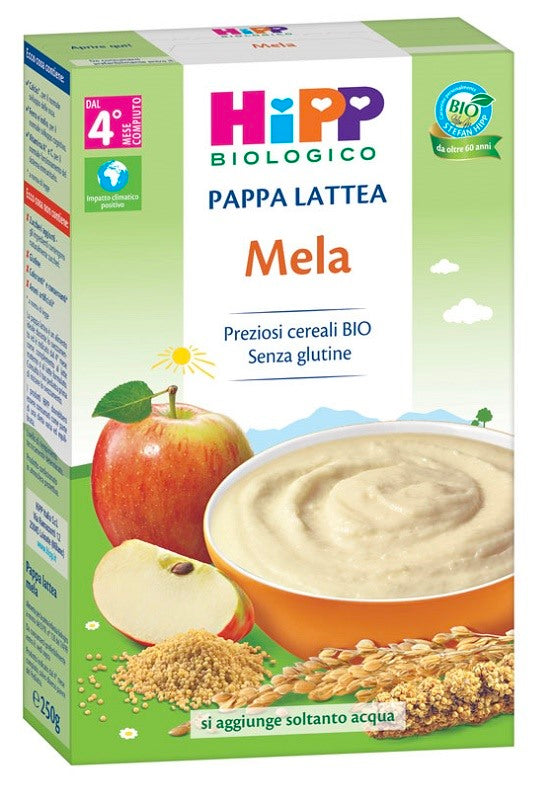 hipp italia hipp bio pappa lattea mela 250 g hipp ean 4062300429499
