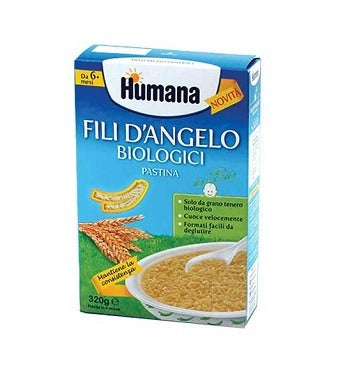 humana italia humana fili dangelo pastina biologica 320 g humana ean 8031575942015