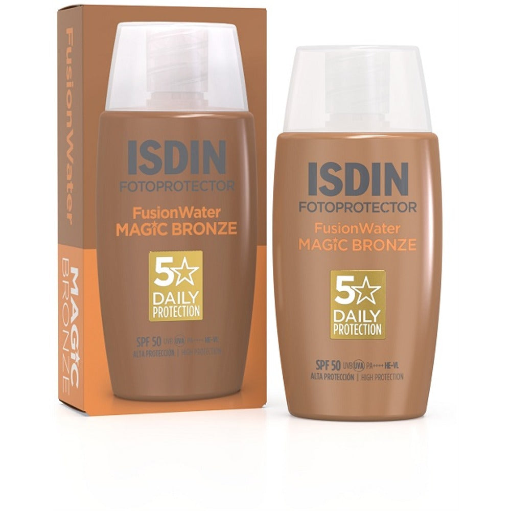 isdin fusion water magic color bronze spf50 50 ml isdin ean 8429420231542
