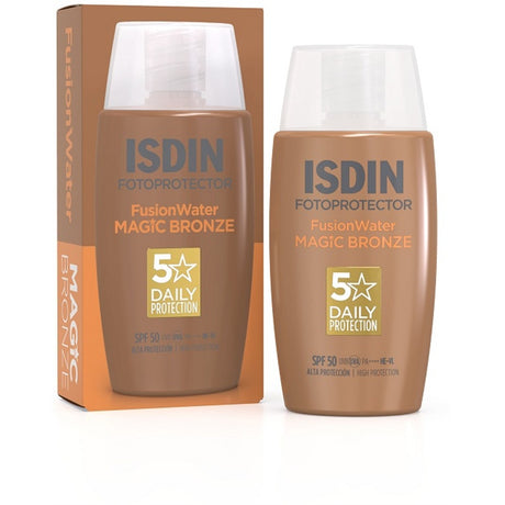 isdin fusion water magic color bronze spf50 50 ml isdin ean 8429420231542