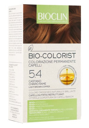 ist ganassini bioclin bio colorist 54 castano chiaro rame bioclin ean 8050444856871