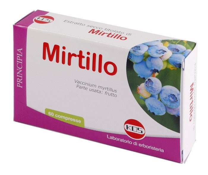 kos mirtillo estratto secco 60 compresse