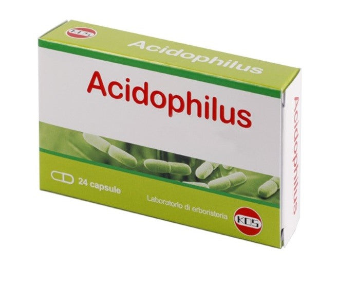 kos srl acidophilus 10 miliardi 24 capsule kos
