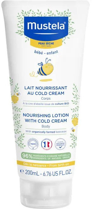 lab expanscience italia mustela latte nutriente cold cream 200 ml mustela ean 3504105035532