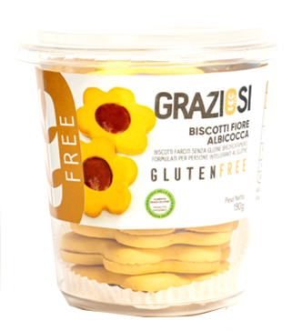laboratorio graziosi fiore albicocca biscotto 190 g ean 8052990251704