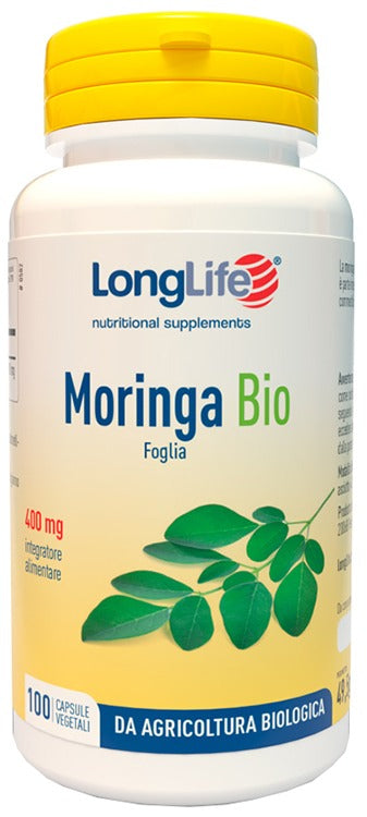 longlife longlife moringa bio 100 capsule vegetali longlife ean 8054521004070
