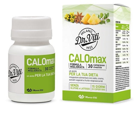 marco viti farmaceutici calomax formula migliorata 30 compresse ean 8050519573610