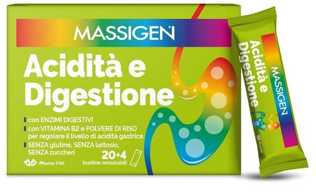 marco viti farmaceutici massigen acidita e digestione 24 stickpack massigen ean 8050519573283