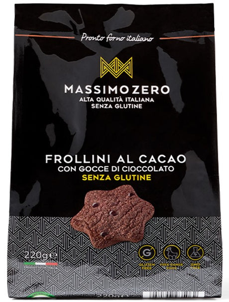 massimo zero massimo zero frollini cacao 220 g massimo zero ean 8052747935062