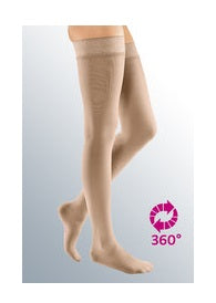 medi italia elegance calza autoreggente k2 beige articolo 289be4 1 paio mediven ean 4051526423466