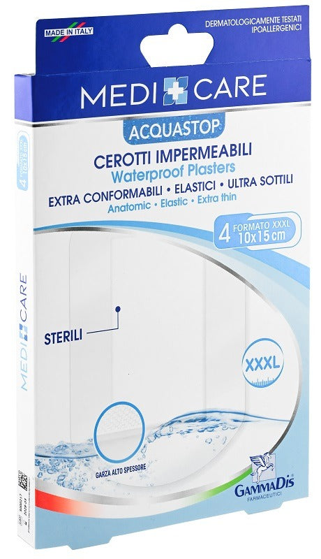 medicare cerotto medicare pu sterili 10x15 4 pezzi medicare ean 8053470801211