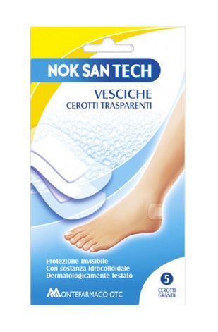 montefarmaco nok san tech cerotto vescicale grande 5 pezzi nok san ean 8058363615814