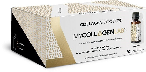montefarmaco otc mycollagenlab collagen booster 14 flaconi ean 8058363621242