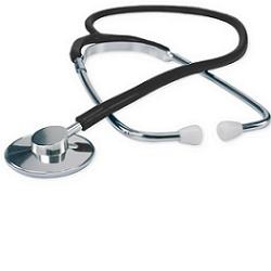 moretti fonendoscopio logiko a testa piatta diametro 45 mm altezza 10 mm tubo ad y diametro 5 mm lunghezza 60 cm ean 8057018714698