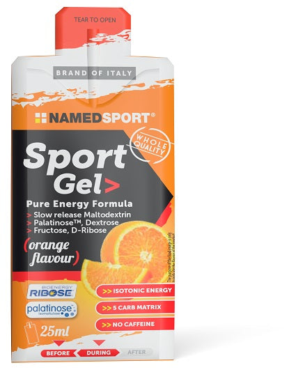 namedsport srl sport gel orange 25 ml named ean 8054956340422