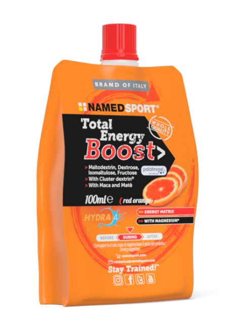 namedsport total energy boost red orange 100 ml named ean 8054956342907