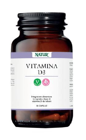 natur vitamina d3 30 capsule natur